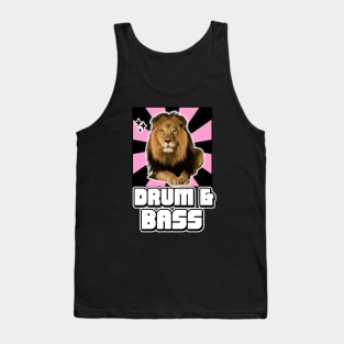 DRUM & BASS  - Chill Lion Tank Top